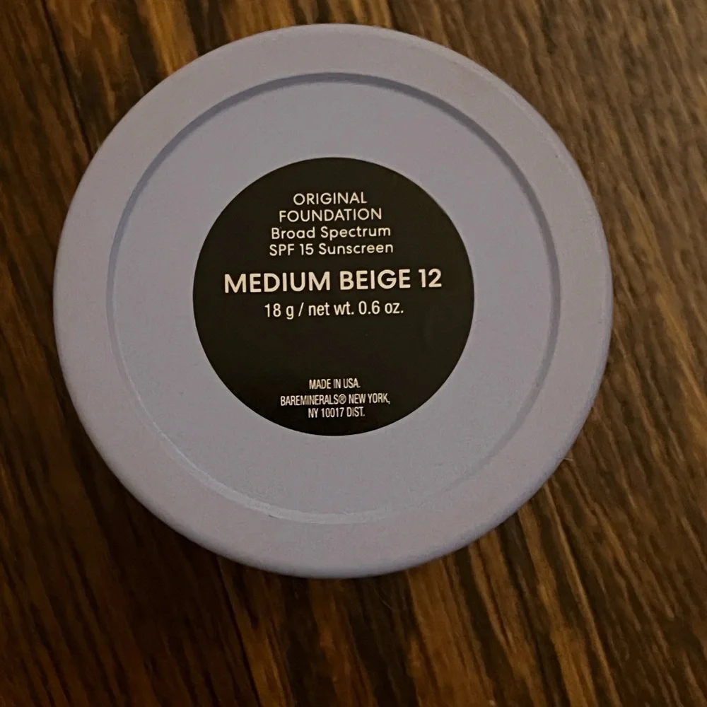 🩷NEW🩷 bareMinerals Original Loose Mineral Foundation - medium beige 12 - Picture 3 of 4